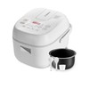 Toshiba Mini Rice Cooker, 3 Cups Uncooked Small Rice Cooker,