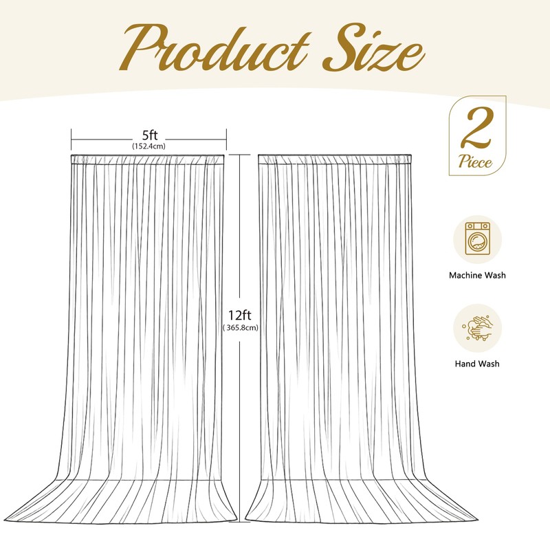 10x12ft Navy Blue Backdrop Curtains Wedding Party Drapes for Backdrop
