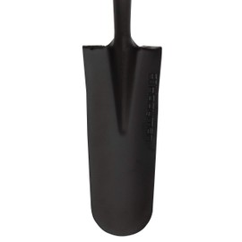Hooyman Spade Shovel with Heavy Duty Carbon Steel Head Construction, Ergonomic No-Slip H-Grip Handles, D Handle, and Oversized Steps for Gardening, Land Management, Yard Work, Farming and Outdoors