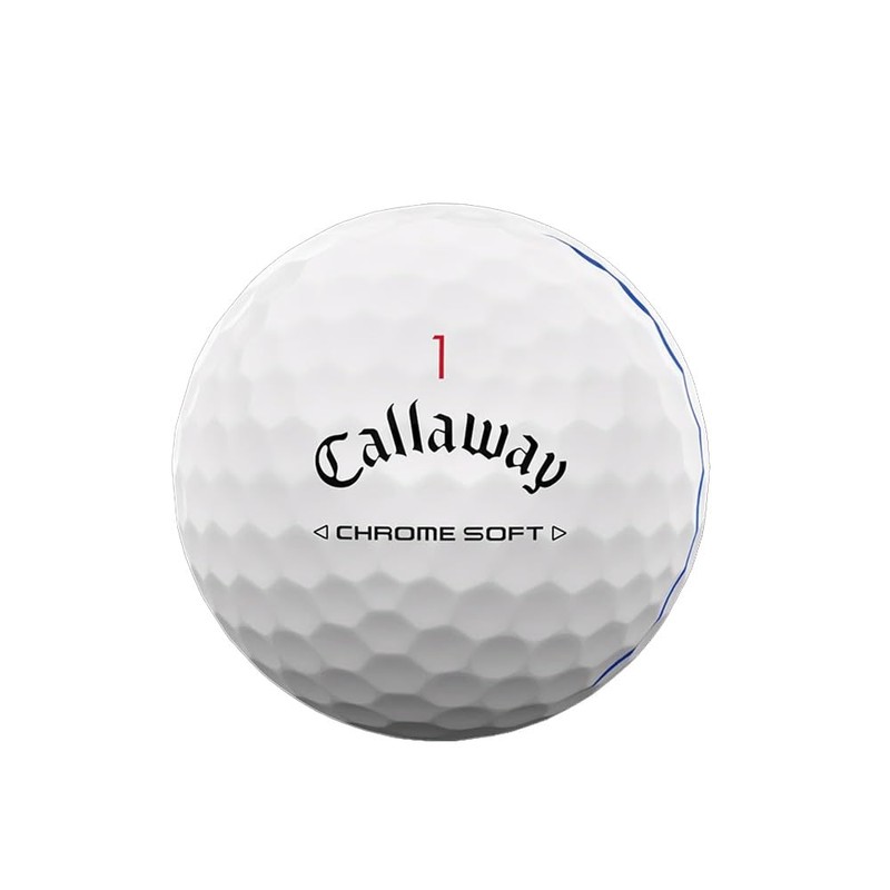 Callaway Golf Balls CHROME SOFT Triple Track Balls, White, Pack