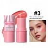 Melemando 5 Colors Cream Blush Stick, Natural Glow Finish Looking,