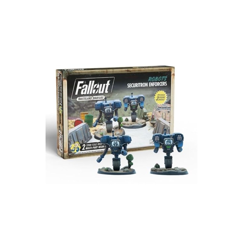 Modiphius Fallout - Wasteland Warfare - Robots Securitron Enforcers,Various