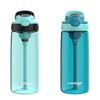 Contigo Aubrey Leak-Proof Spill-Proof Water Bottle 20oz. 2 Pack Jade/Licorice