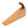 6pcs Door Stopper Wedge Polished Glossy Compact Wooden Firefighter Door