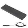 M.2 NGFF SATA SSD Enclosure Adapter USB C 3.1 M.2