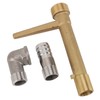 G3/4 Quick Coupler Key Brass Sprinkler Valve Key Stainless Steel