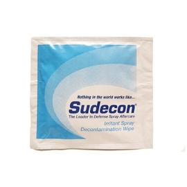 Fox Labs FX-SUD-1 Sudecon Decontamination Wipes For Removal Of Chemical Agents