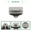 Motoforti 30 Pcs Beige W Type Trim Clips for Jeep