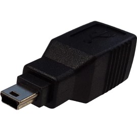Unbranded Adapter USB Connector Converter Gender Changer Mini B 5 Pin Male B Female