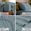 Mellanni Full Sheet Set - 6-Piece Iconic Collection Bedding, (Including