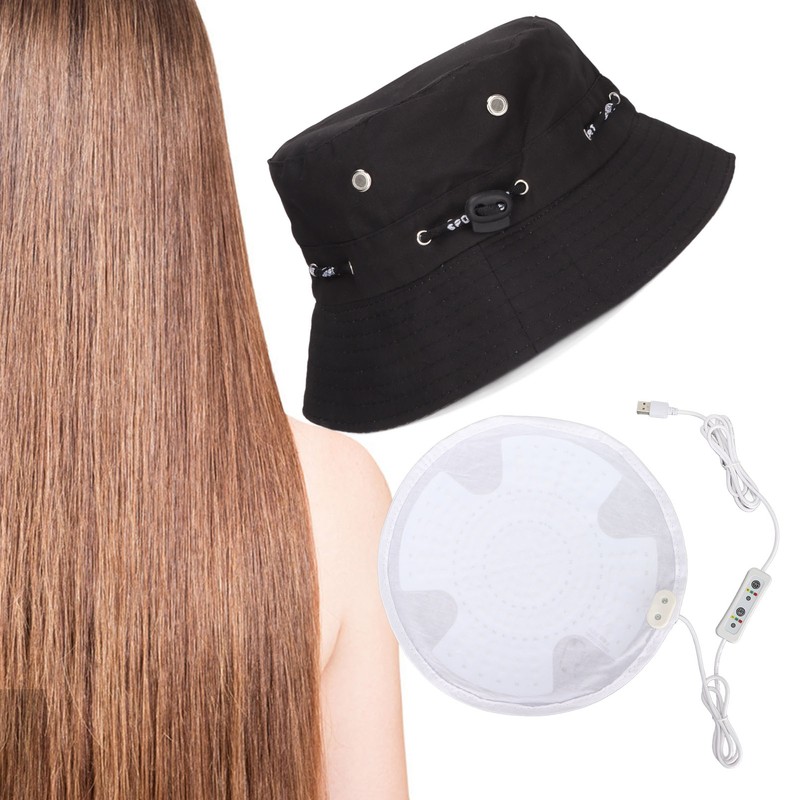 Hair Loss Therapy Cap 186PCS Red Light 5‑12W Growth Physiotherapy