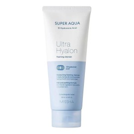 Espuma Limpiadora Facial Missha Super Aqua Ultra Hyalon Hipoalergénica 200ml