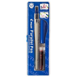PILOT Parallel Calligraphy Pen Set, 6.0mm Nib with Black and Red Ink Cartridges (90053)