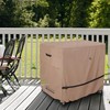 ULTCOVER Rolling Dining Prep Table Cart Cover 36L x 24W