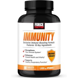 Force Factor Immunity MAX STRENGTH Immune Boosting Formula 90 Tabs