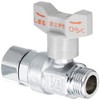 Kakudai 653-715-13 Ball Stop Faucet with Check Valve with Single