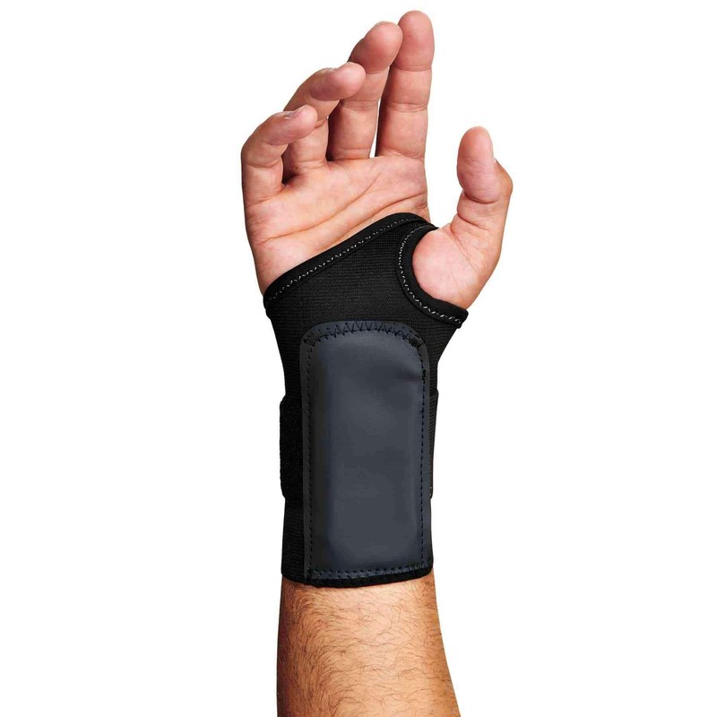 Ergodyne - 70004 ProFlex 4000 Single Strap Wrist Support, Black