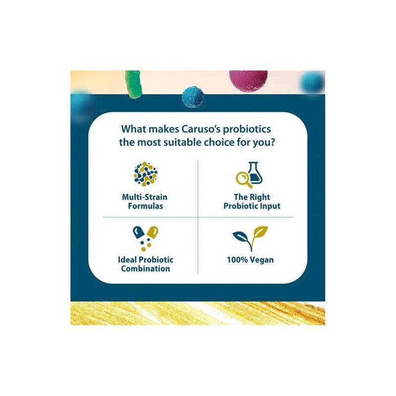 Caruso's Natural Health Probiotic Super Broad Spectrum 60 Capsules