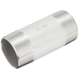 Flowbal Threaded Fitting Bidirectional Nipple VLN-S40-12100 1" 1/2x100