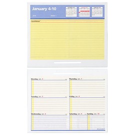 AT-A-GLANCE Flip-A-Week Weekly Refill 2016 with Quick Notes Format, 12 Months, 5.63 x 7 Inch Page Size (SW70650)