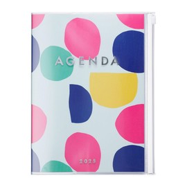 MARK'S 2024/2025 Pocket Diary A5 Vertical, Dots, Mint: From September 2024 to December 2025