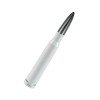 VMS Gunmetal and White Bullet Antenna For Ford Bronco All