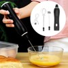 Electric Handheld Mixer USB Rechargeable 3 Level Speed Adjustable Low