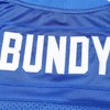 Aimhuo AL Bundy Football Jersey,33 Polk High Shirt Mens Blue