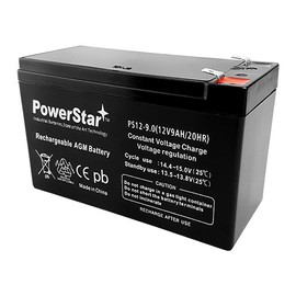 PowerStar Sealed Lead-Acid battery for APC BN600 12V 9Ah Maintenance Free