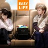 CAN HOTOR Car Trash Can with Lid and Storage Pockets