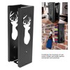 Wall Mounted Can Cooler Holder Iron Exquisite Multifunctional with Bottle