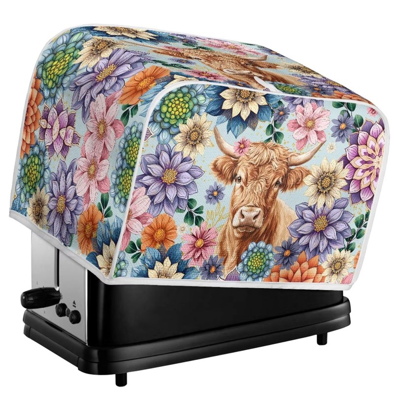 NETILGEN 2 Slice Toaster Dust Cover with Top Hook Kitchen