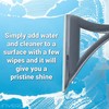 Invero Soft Grip Wiper Blade Squeegee for Streak Free Windscreens,