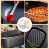 Threlaco 3 Pack 6 oz Cast Iron and Carbon Steel