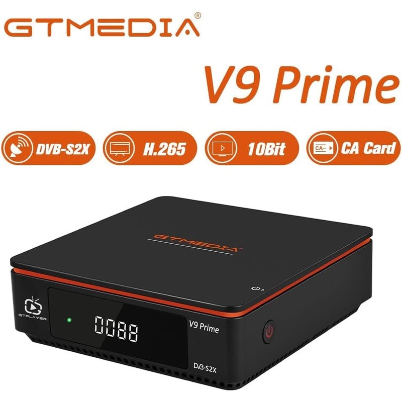 GTMEDIA V9 Prime Satellite Receiver 1080P HD Satellite Decoder for