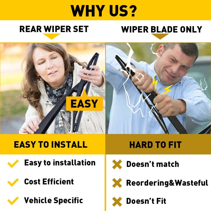 TOPAZ Fit Lexus RX330 RX350 RX300 RX400h Rear Window Windshield