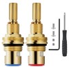 Brass 1-001 & Brass 1-002 Ceramic Valve Cartridge, Compatible with