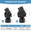 hygger Wave Pump for Aquarium, 3000L/H 4W Flow Pump Aquarium,