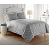 Thermee Micro Flannel Full/Queen-Size Comforter Set, Plush, Soft and Warm