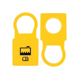 JNNJ 2 pieces car coolant lid, plastic replacement lid for coolant bottles, coolant tank cover, boot lid, car part, automotive coolant lid, seal cover, replacement 52079331