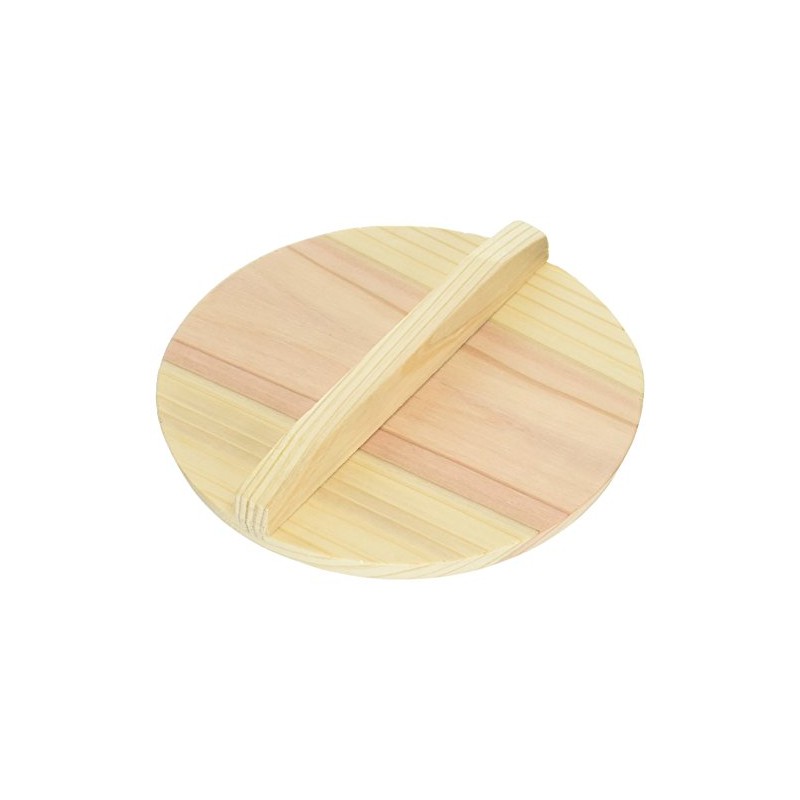 Pearl Metal Japanese Shin Wood Drop Lid, 6.3 inches (16