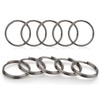 [AutCreation] Titanium Key Holder, Ring, Keyring, Lightweight, Key Chain, Outer