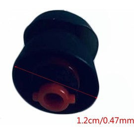 3Pcs Black Earplugs Silicone Earplug in-Ear Mount Ear Tips ForPlantronics 5200 Bluetooth-Compatible Headset Eartips Headphones, Earbuds and Accessories