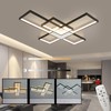 Dimmable with Remote Control LED Ceiling Light 3000K-7000K Flush Mount