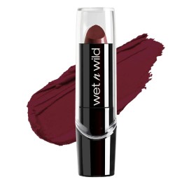 Unbranded  Silk Finish Lipstick - Dark Wine Hydrating Vegan with Vitamins A E & Macadamia