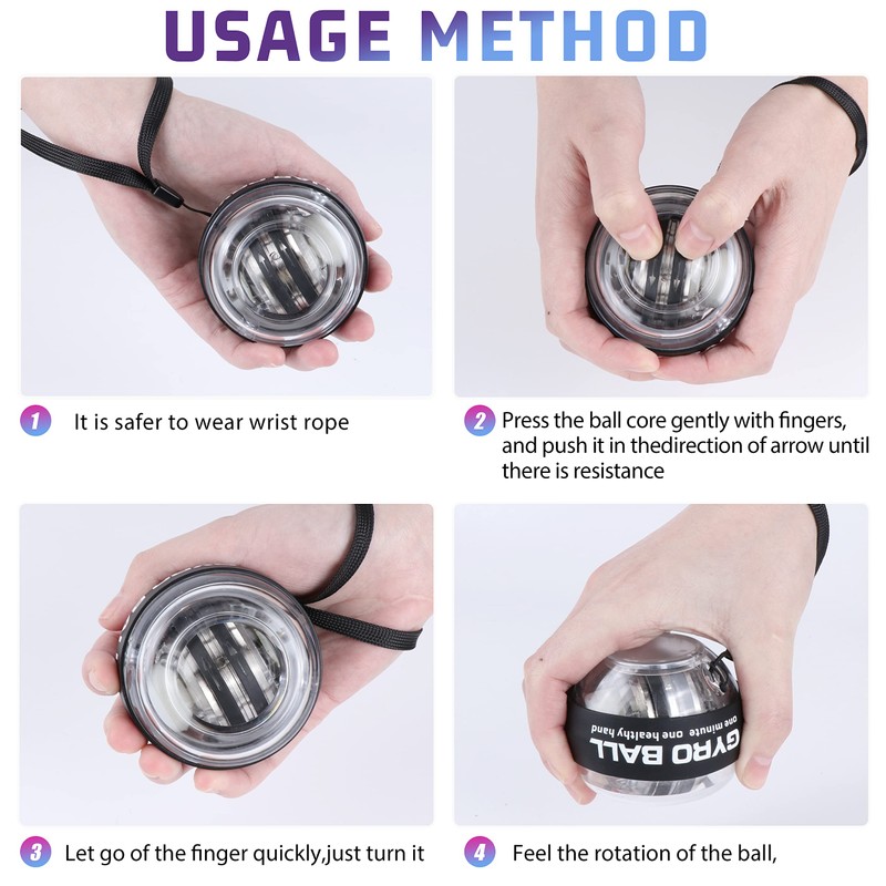 JSMTKJ Gyro Hand Trainer