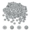 sourcing map Screw Caps, 228Pcs 12mm - Plastic Self-Tapping Screw