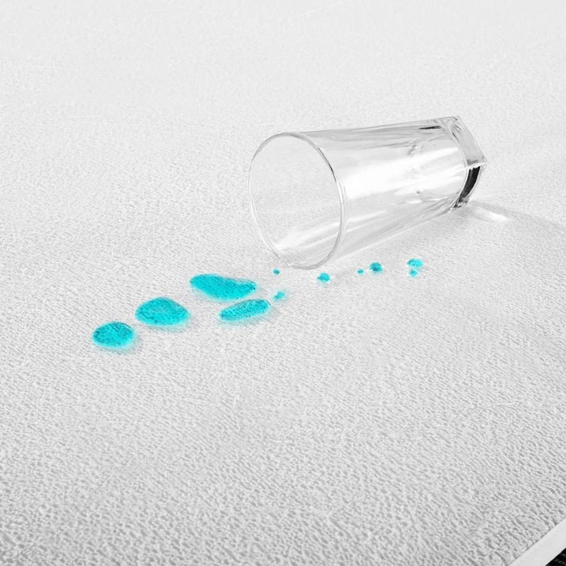 Bedecor Single Mattress Protector, Cotton Terry Waterproof Mattress Protector Single