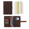 Wonderpool Leather Journal Refillable Binder A6 Writing Notebook Folder Organiser