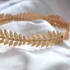 Rivertree Roman Emperor Crown Laurel Wreath Gold Leaf Headband Costume